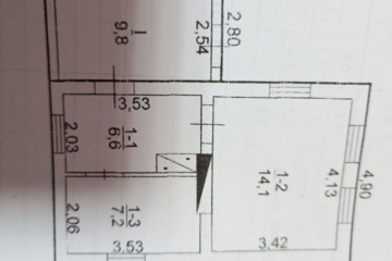 Дом, 37,7 м², 1 эт.