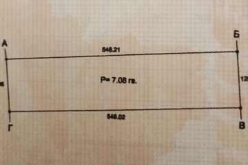 С/х использование, 7 га